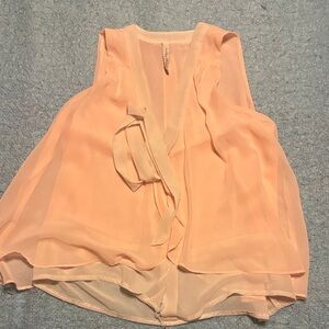 Sleeveless Chiffon Blouse
